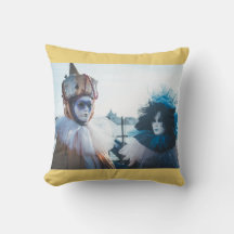 Een paar carnavalsmaskers in Venetië, Italië