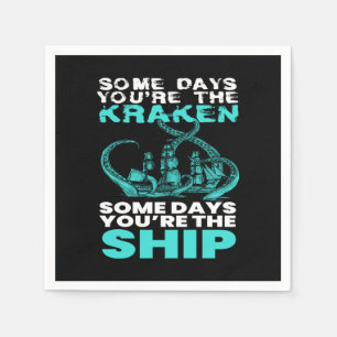 Een paar dagen ben je de Kraken Piraten Servet