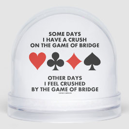 Een paar dagen heb ik een slag op het spel van de  sneeuwbol