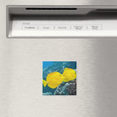 Een paar gele tangs magneet (Insitu (Vaatwasser))