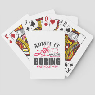 Een paar kunst geeft het leven pokerkaarten