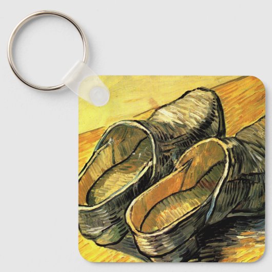 Een paar lederen kogels van Vincent van Gogh Sleutelhanger (Voorkant)