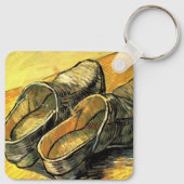 Een paar lederen kogels van Vincent van Gogh Sleutelhanger (Achterkant)