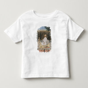 Een paar op een Terras in een tuin Kinder Shirts