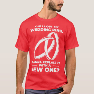 Een paar Relatie weduwen ophalen lijnen T-shirt