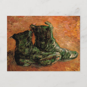 Een paar schoenen door Vincent van Gogh Briefkaart