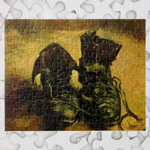 Een paar schoenen door Vincent van Gogh Legpuzzel