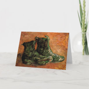 Een paar schoenen van Vincent van Gogh Kaart