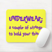 Een paar snaren om je hand vast te houden... muismat (Met muis)