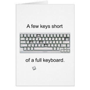 Een paar toetsen kort