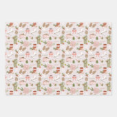 Een paar van mijn favoriete kerstspullen inpakpapier vel (Voorkant)