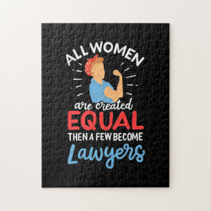 Een paar vrouwen worden advocaten legpuzzel