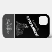 Een paard is poëzie in beweging! Case-Mate iPhone case (Achterkant (horizontaal))