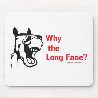 Een paard loopt in een bar... muismat