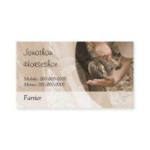 Een paard met een blanco achteruit