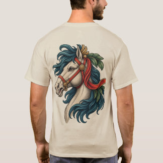Een paard van Hispanic verschijning T-shirt
