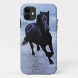 Een paard vrij en vrij iPhone 11 hoesje