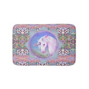 Een paars paradijs Bath Mat