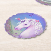 Een Paars paradijs Kartonnen Onderzetters (Gekanteld)