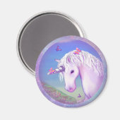 Een Paars paradijs Magneet (Voorkant / Achterkant)