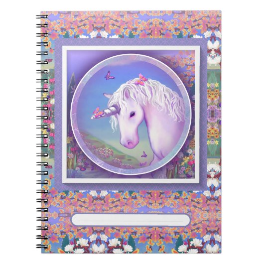 Een paars paradijs notitieboek (Voorkant)