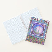 Een paars paradijs notitieboek (Binnen)