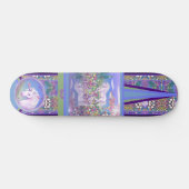 Een Paars paradijs Skateboard (Horizontaal)