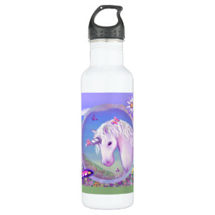 een paars paradijs waterfles 