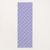 Een Paars paradijs Yoga Mat (Achterkant)