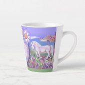 Een paarse paradijselijke latte Mok (Rechts)