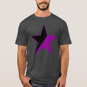 Een Paarse ster van het anarcha-feminisme v2 T-shirt