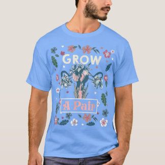 Een paarse uterus Pro-keuze feministisch vrouwtje  T-shirt