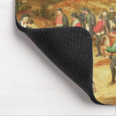 Een paasbruiloft muismat (Hoek)