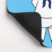 Een Pachycephalosaurus dinosaurus zeeman. Muismat (Hoek)