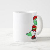 Een Pachycephalosaurus honkbalwerper. Extra Grote Beker (Voorkant rechts)