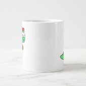 Een Pachycephalosaurus honkbalwerper. Extra Grote Beker (Voorkant)