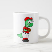 Een Pachycephalosaurus honkbalwerper. Extra Grote Beker (Rechts)