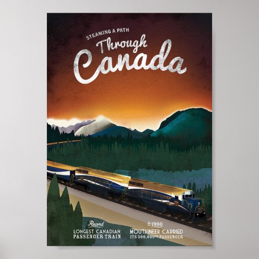 Een pad door de Canadese  kunst Poster (Voorkant)