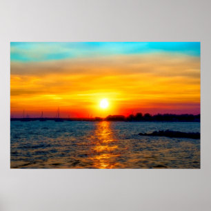 Een pad naar de zon poster