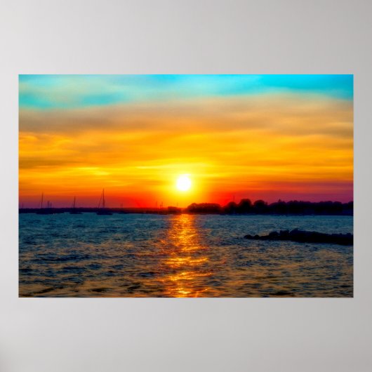 Een pad naar de zon poster (Voorkant)