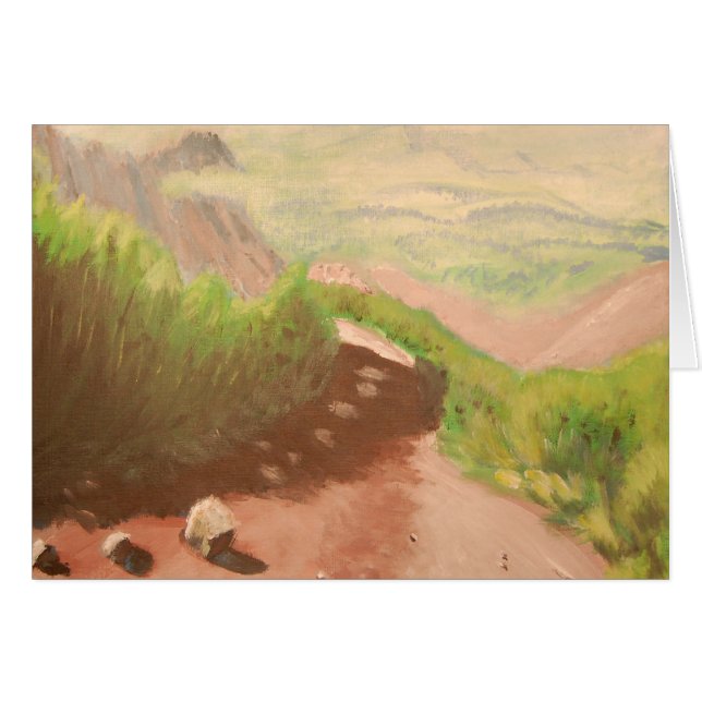 Een pad naar Mt. Diablo (Voorkant Horizontaal)