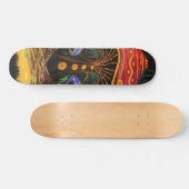 Een Paddenstoelenwereld Skateboard (Horizontaal)