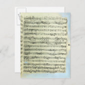 Een pagina van één van de enige twee exemplaren briefkaart (Voorkant / Achterkant)