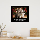 Een pakket aannemen poster (Keuken)