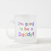 Een pap-primaire kleuren worden matglas koffiemok (Links)