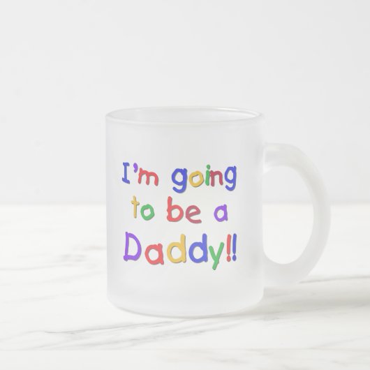 Een pap-primaire kleuren worden matglas koffiemok (Rechts)