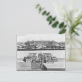 Een papierfabriek briefkaart (Staand voorkant)