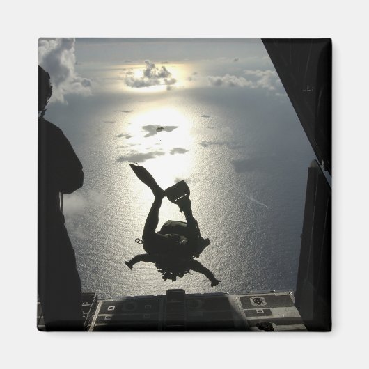 Een pararescueman van de luchtmacht magneet (Voorkant)