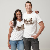 Een particuliere kamer met pijp en tankard t-shirt (Unisex)