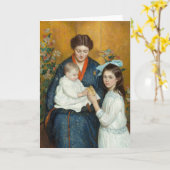 Een Pasen Ochtend | Lilla Cabot Perry Kaart (Gele Bloem)